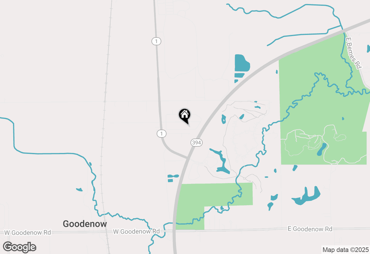 Map of 502 W Stanton Lane, Crete, IL 60417