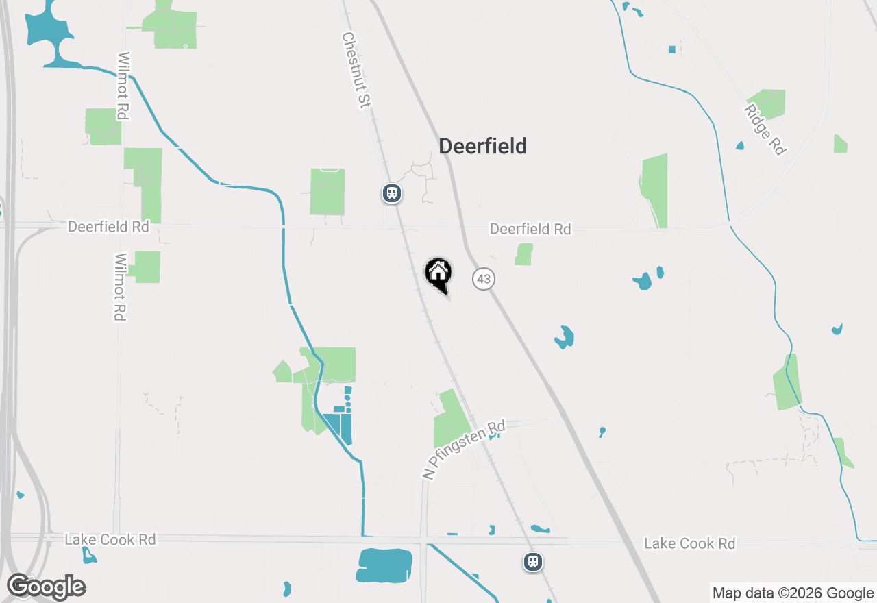 Map of 640 Robert York Avenue #303, Deerfield, IL 60015