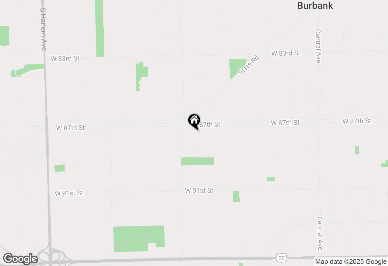 Map of 8700 Mobile Avenue #E, Oak Lawn, IL 60453