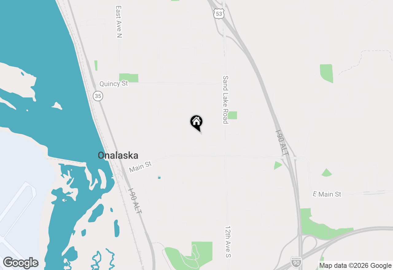 Map of 305-307 Larch Ave, Onalaska, WI 54650