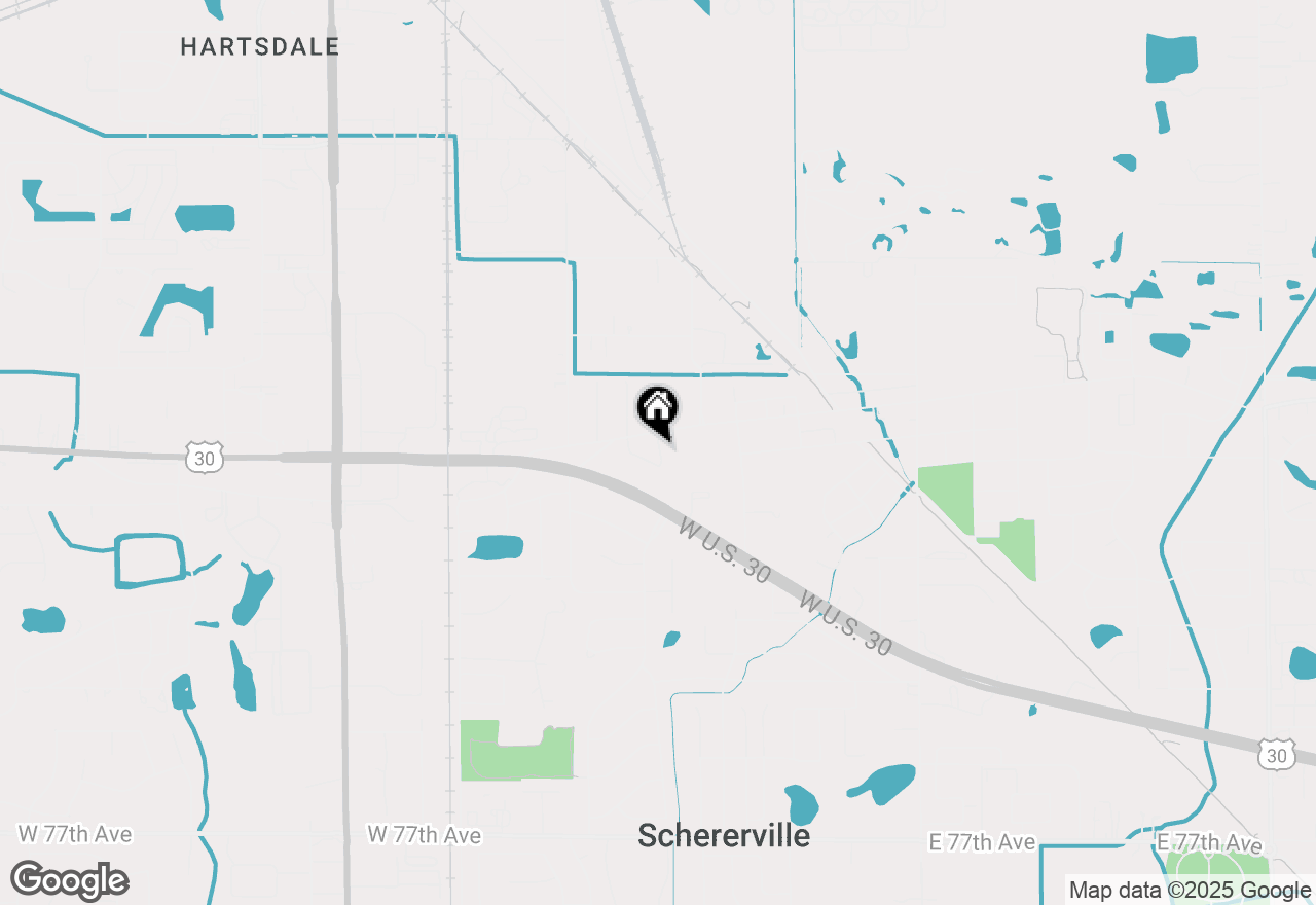 Map of 205 W Joliet Street #106, Schererville, IN 46375