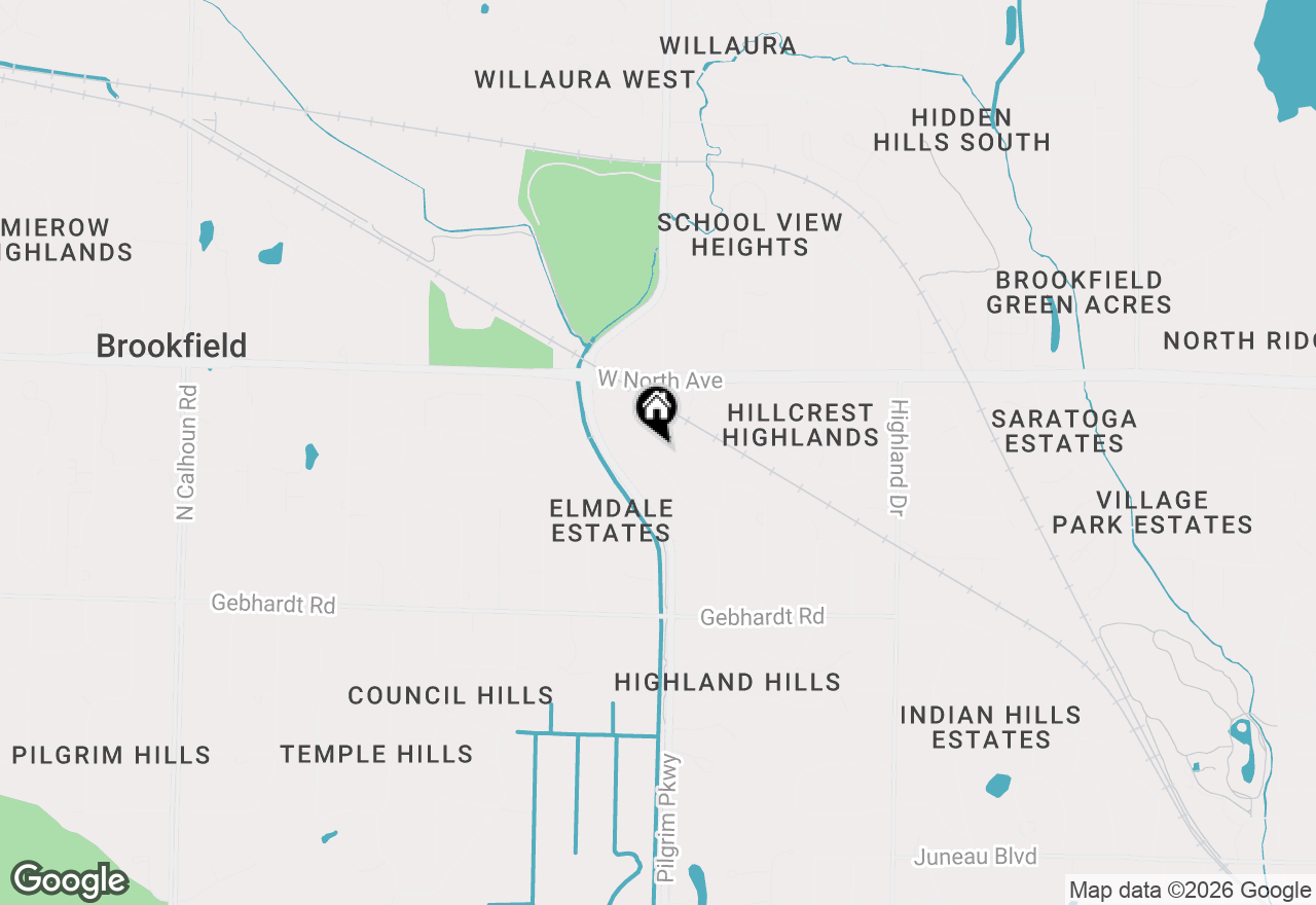Map of 15630 Kata Dr, Elm Grove, WI 53122