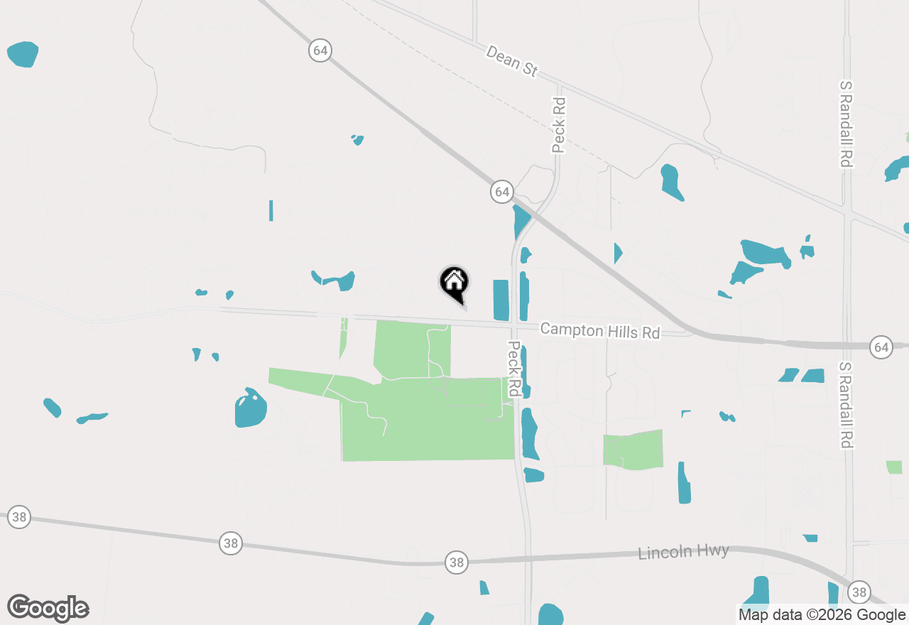 Map of 3N149 Lynn Drive, St. Charles, IL 60174