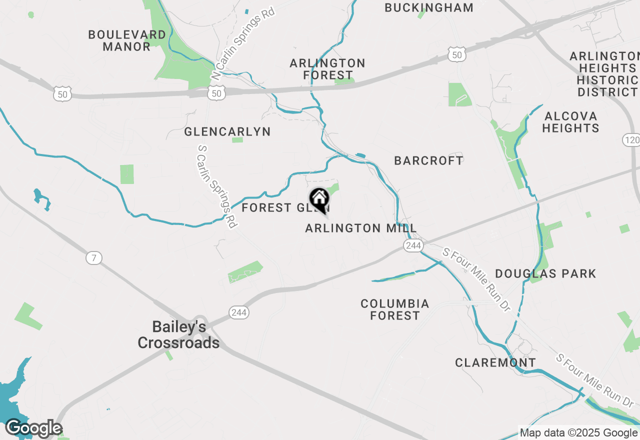 Map of 801 S Greenbrier Street #113, Arlington, VA 22204