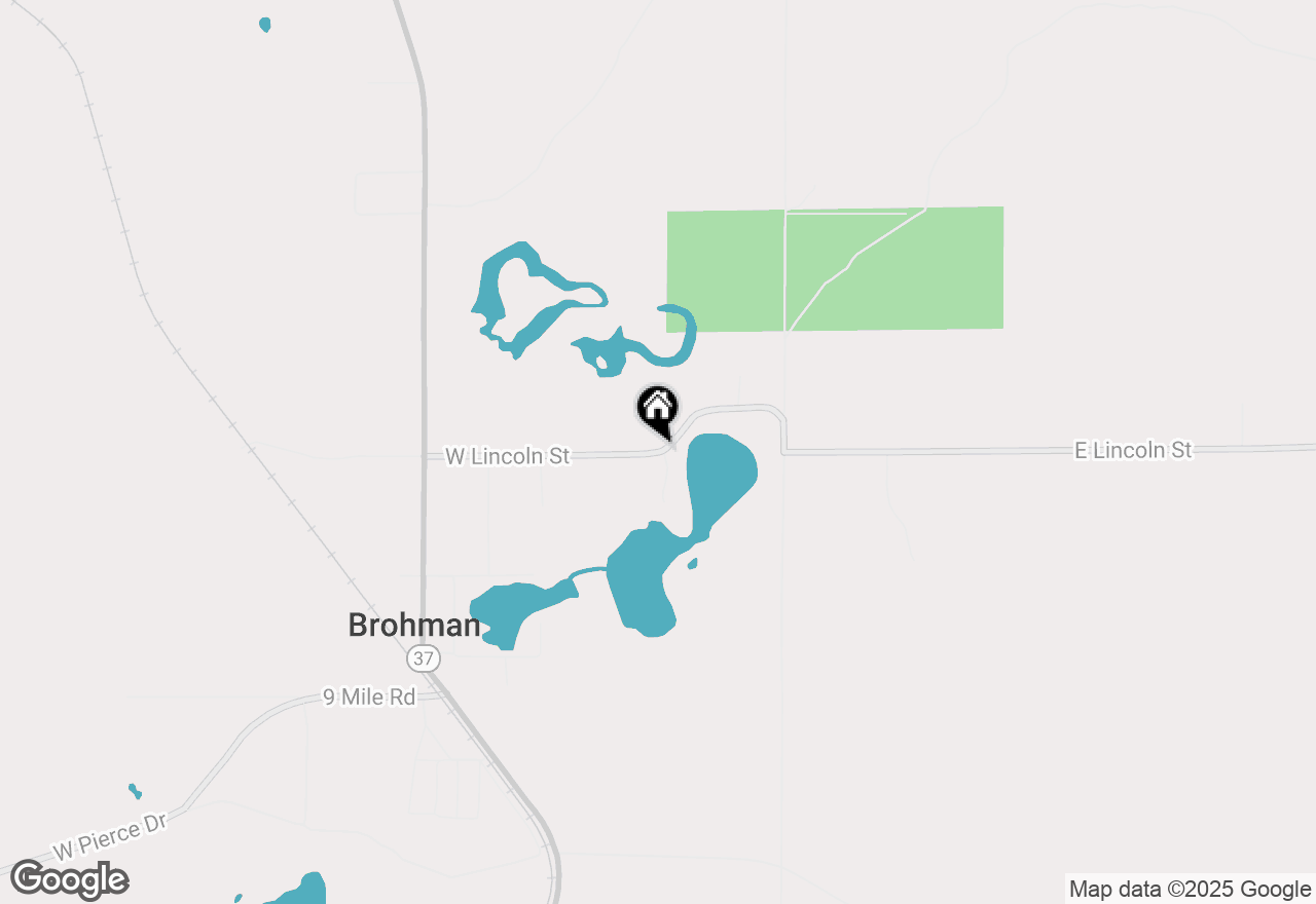 Map of 56 W Lincoln Street, Merrill Twp, MI 49312