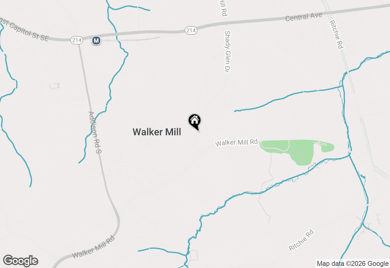 Map of 913 Shady Glen Drive, Capitol Heights, MD 20743