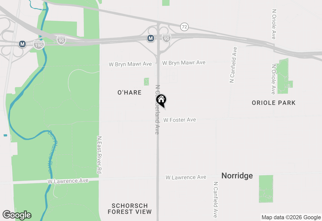 Map of 8348 W Farragut Avenue, Norridge, IL 60706