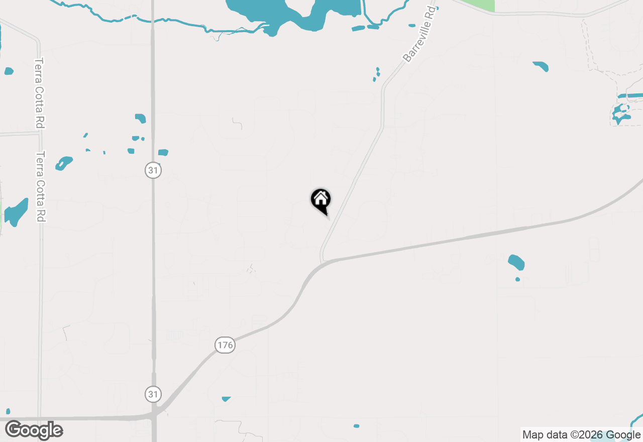 Map of 4801 Barreville Road, Prairie Grove, IL 60012