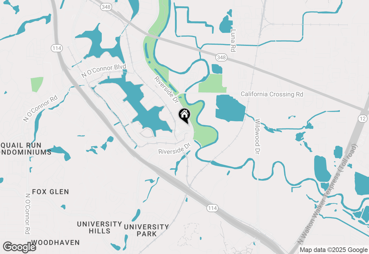 Map of 745 Sid Rich Drive, Irving, TX 75039
