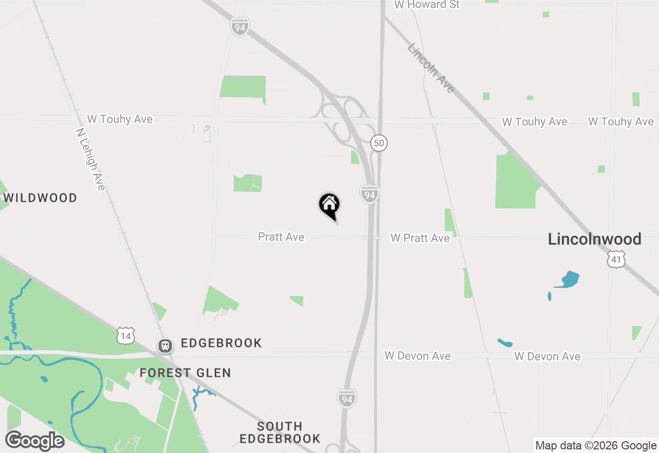 Map of 4939 Farwell Avenue, Skokie, IL 60077
