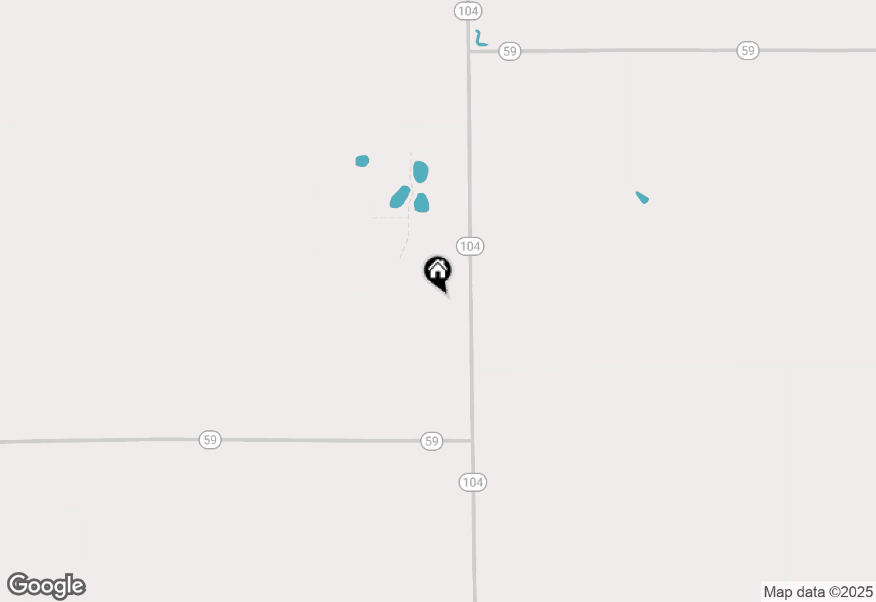 Map of N6084 Hammer Road, Albany, WI 53502