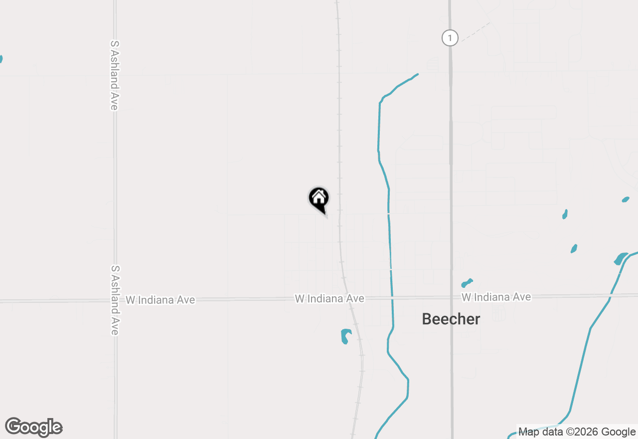 Map of 741 Elliott Street, Beecher, IL 60401