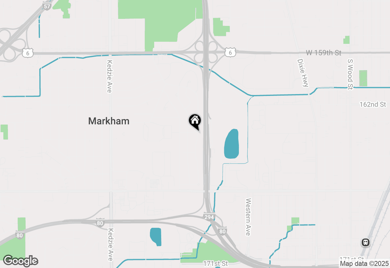 Map of 2711 Lancaster Drive, Markham, IL 60428