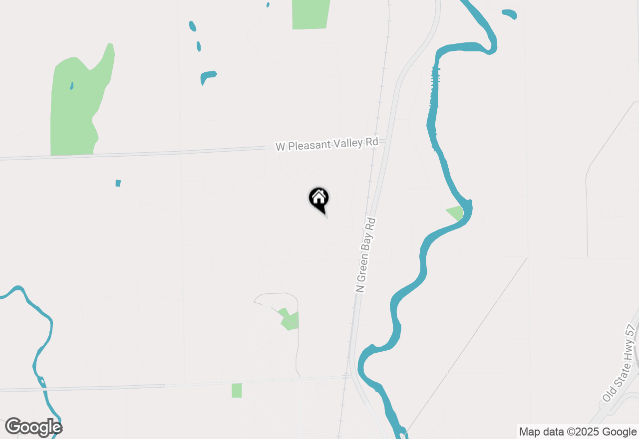 Map of 155 Mullberry Ln, Grafton, WI 53024