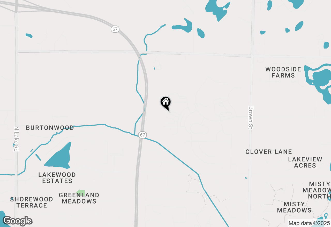 Map of 1602 Switchgrass St #LT275, Oconomowoc, WI 53066