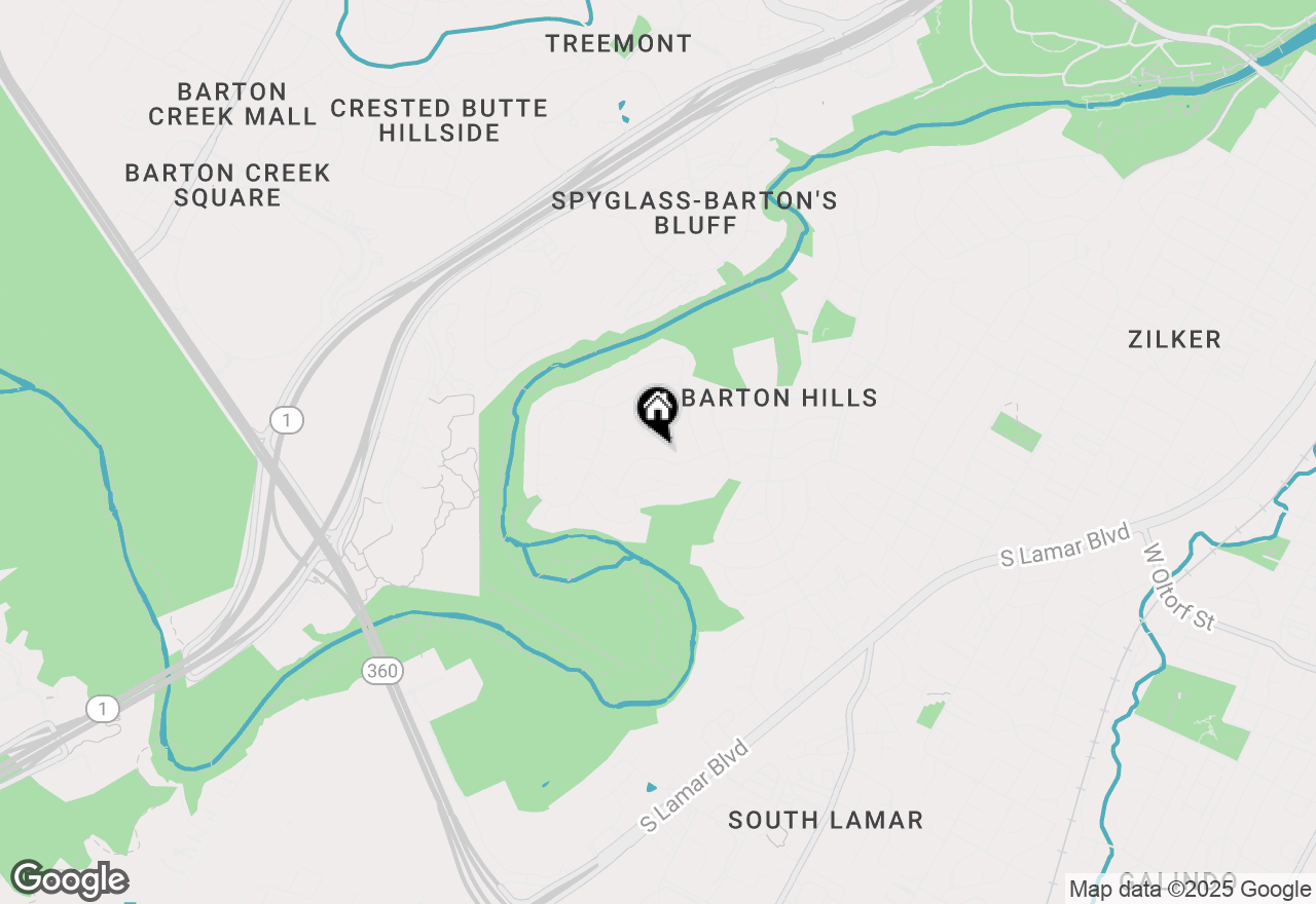 Map of 2918 Kassarine Pass, Austin, TX 78704