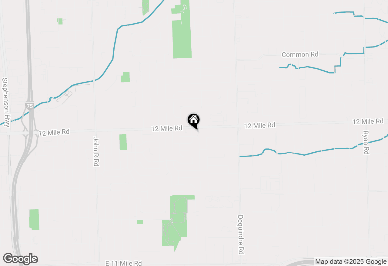 Map of 28820 Park Court, Madison Heights, MI 48071