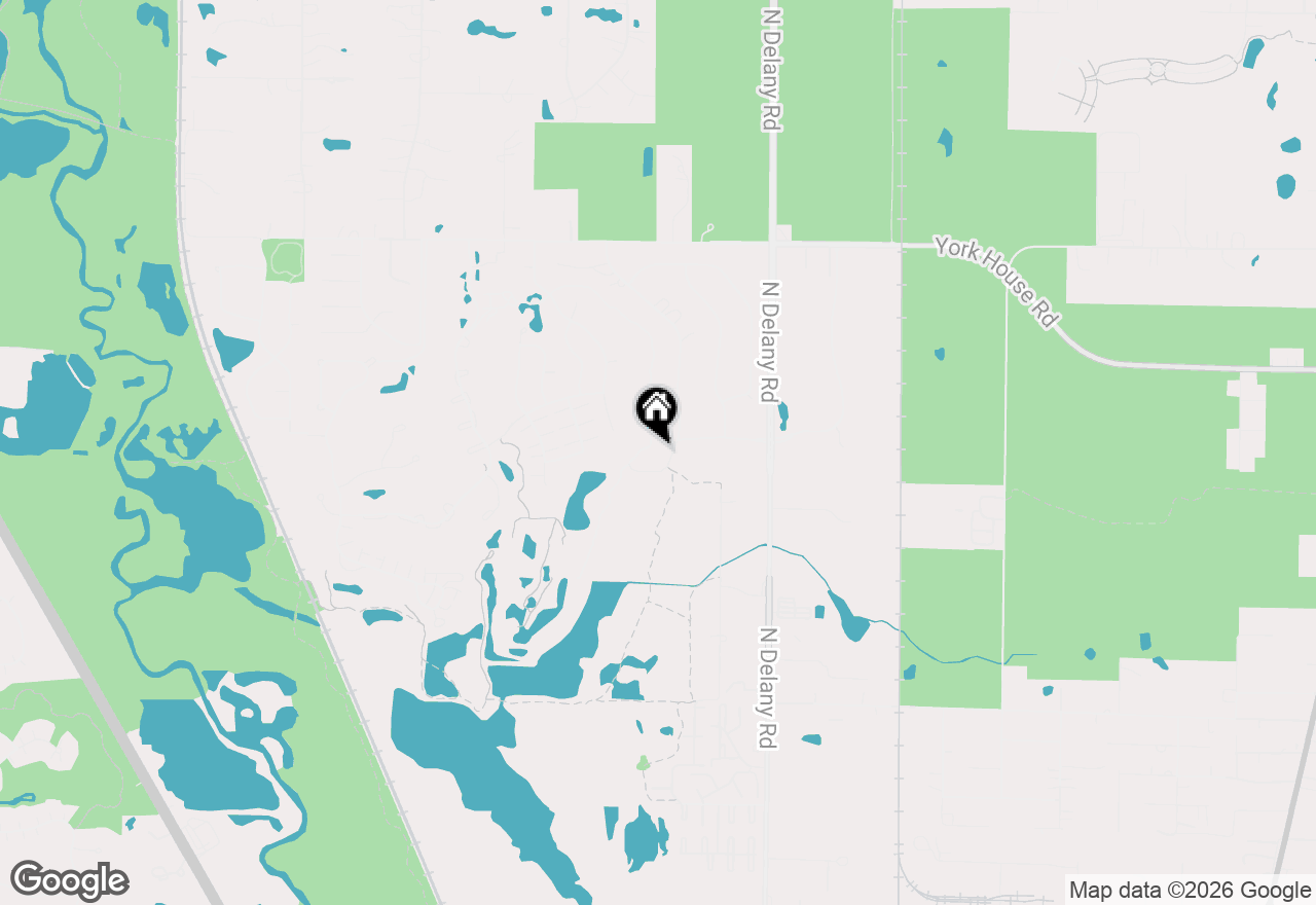 Map of 3002 N Maple Tree Lane, Wadsworth, IL 60083