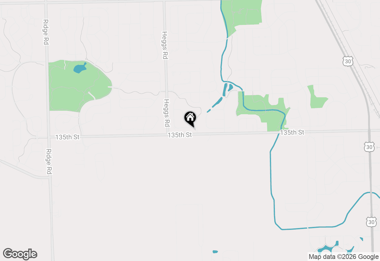 Map of 13456 Skyline Drive, Plainfield, IL 60585