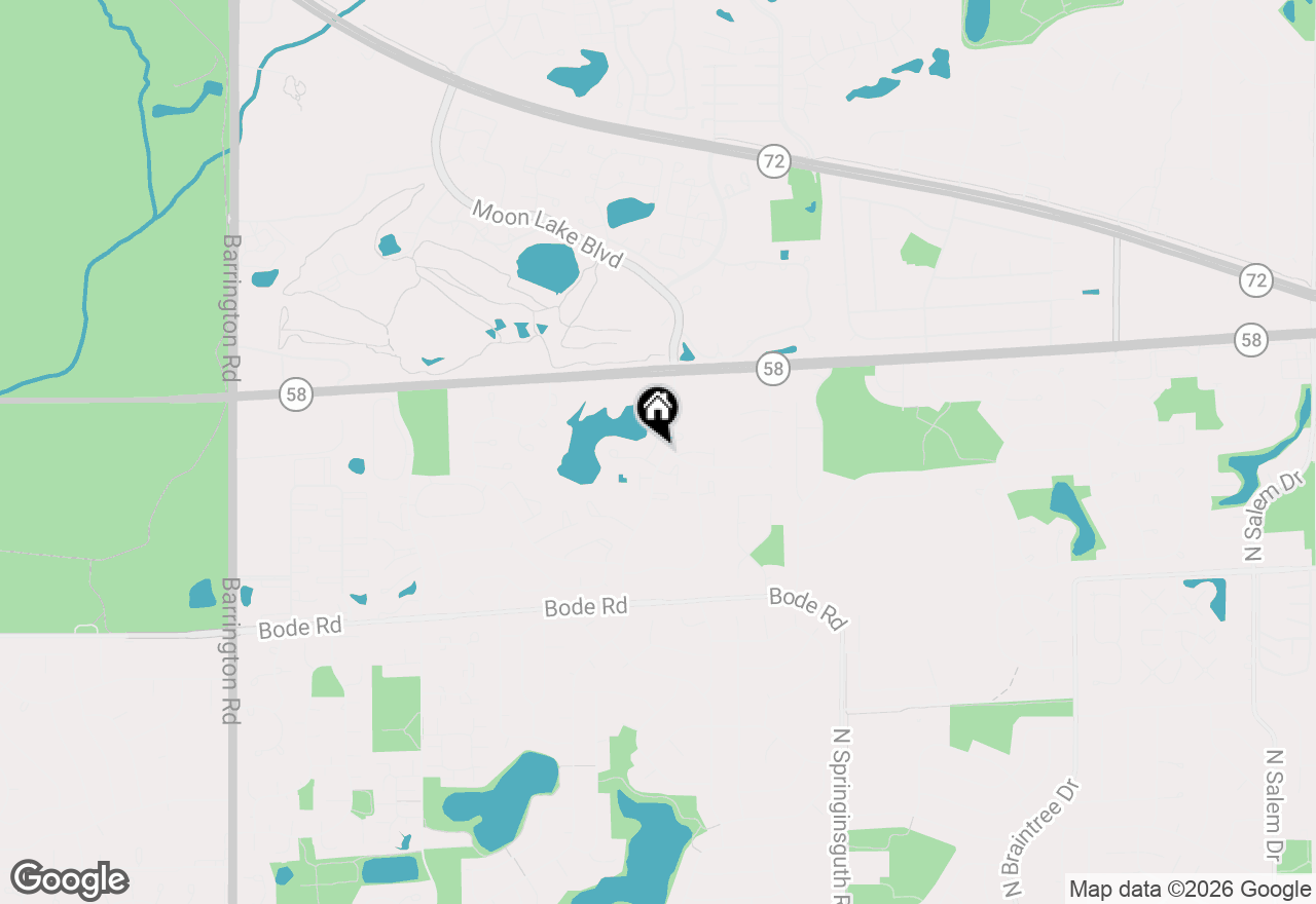 Map of 1015 Denham Place, Schaumburg, IL 60194