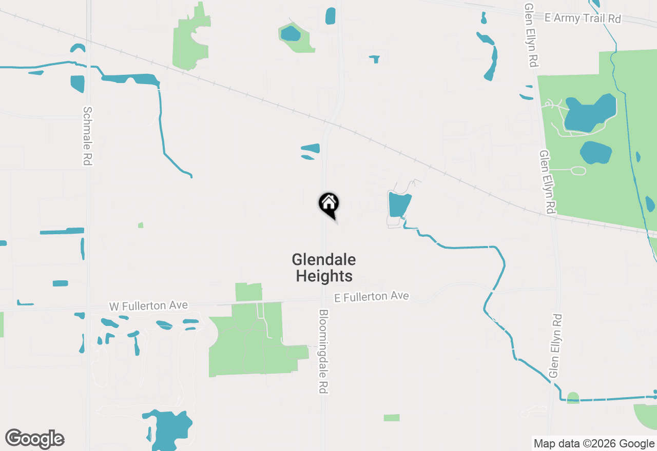 Map of 200 Ahmed Court, Glendale Heights, IL 60139