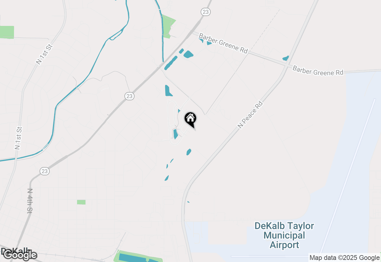 Map of 1476 Cambria Drive #213-1, Dekalb, IL 60115