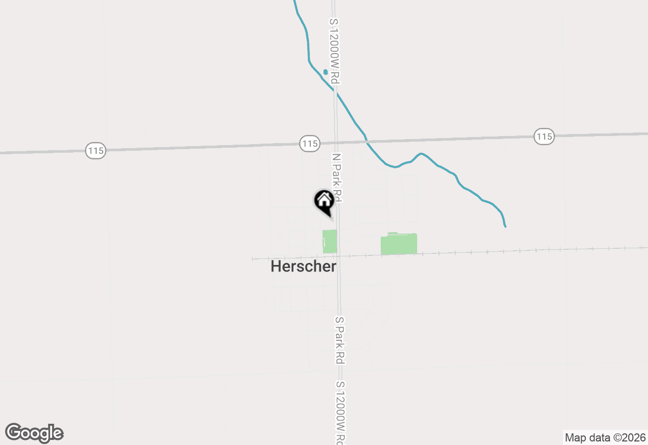 Map of 222 N Maple Street, Herscher, IL 60941