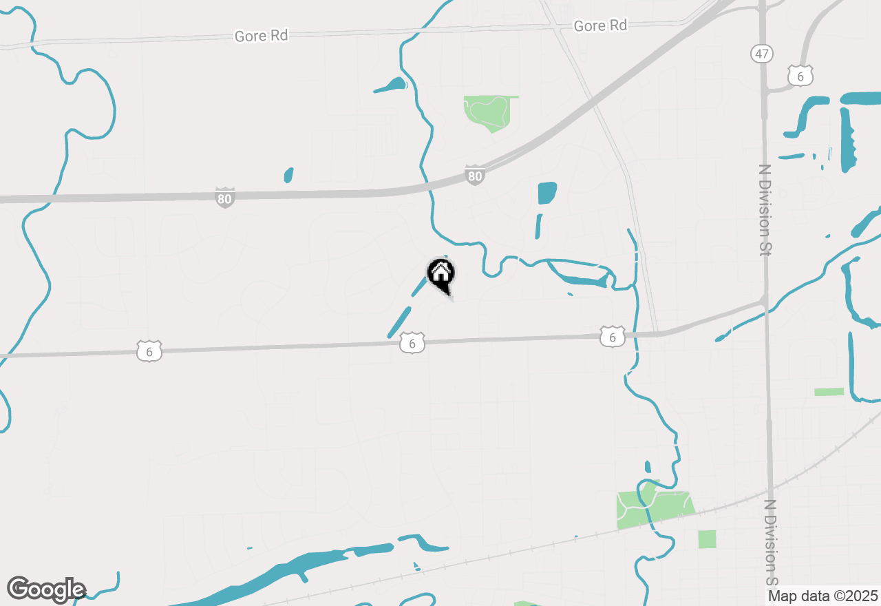 Map of 1304 Michael Drive, Morris, IL 60450