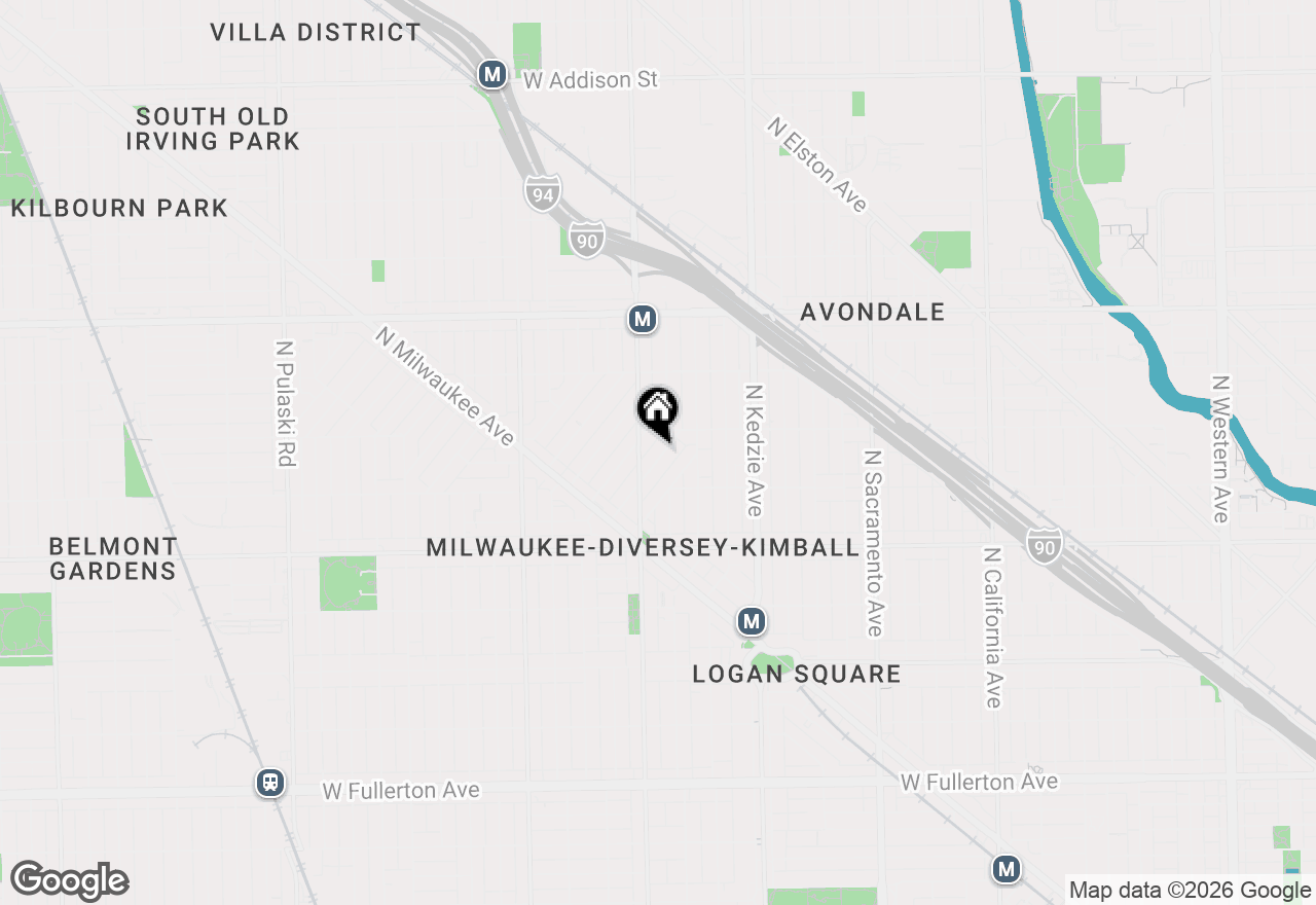 Map of 2930 N Dawson Avenue, Chicago, IL 60618