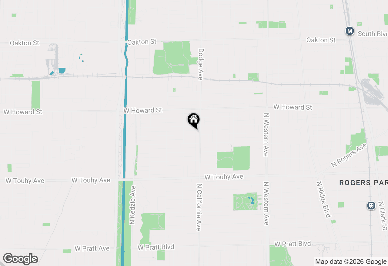 Map of 2820 W Fargo Avenue, Chicago, IL 60645