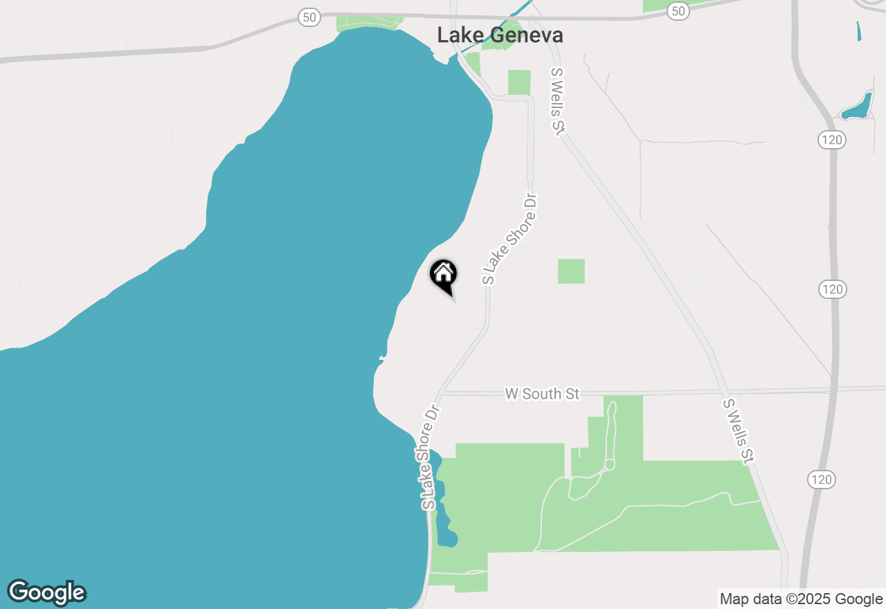 Map of 1070 S Lake Shore Dr #12 A1, Lake Geneva, WI 53147
