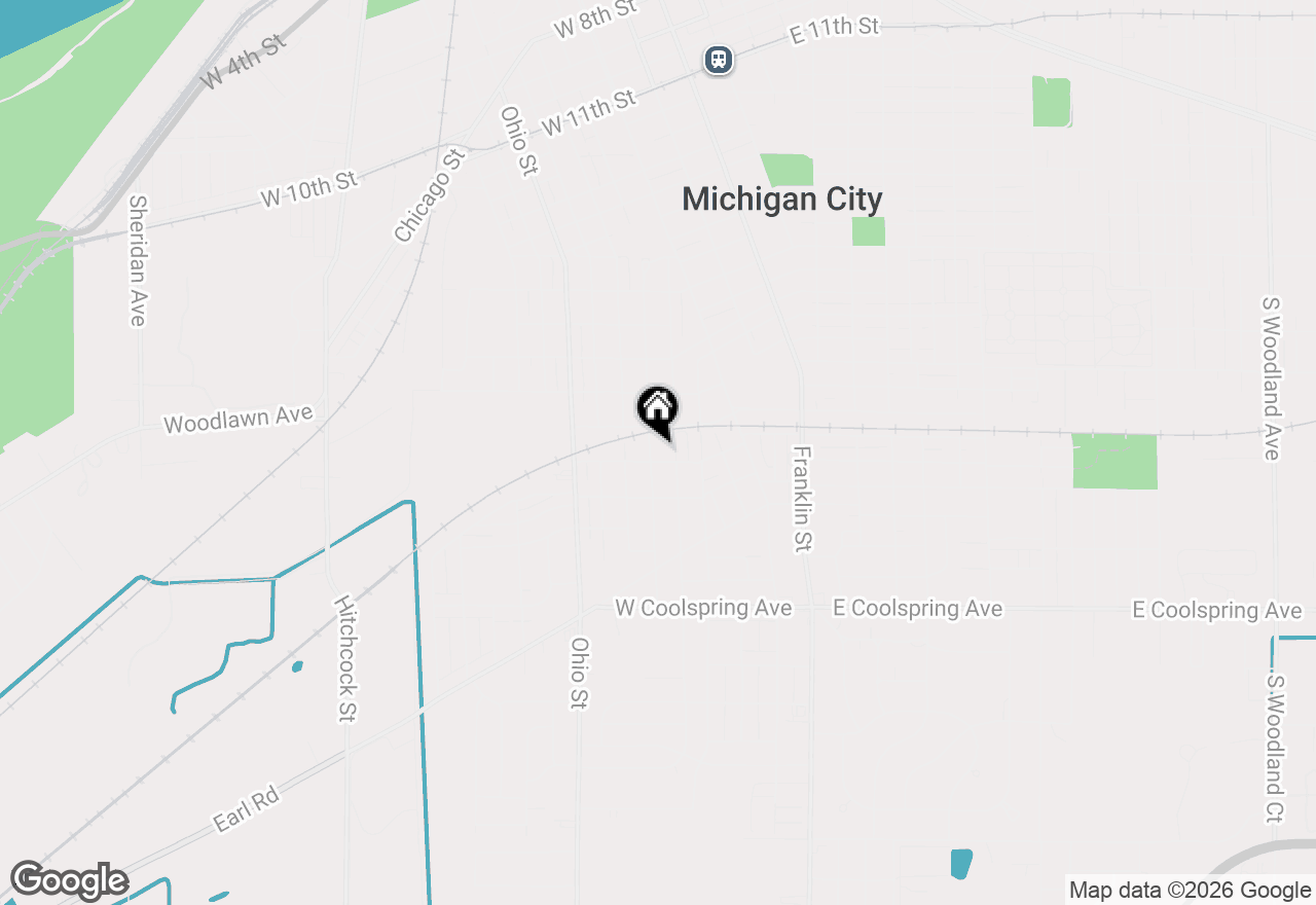 Map of 2320 Buffalo Street, Michigan City, IN 46360