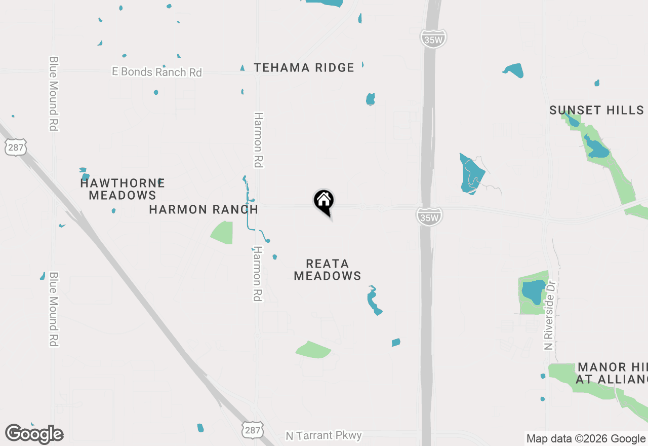 Map of 2341 Grand Rapids Drive, Fort Worth, TX 76177