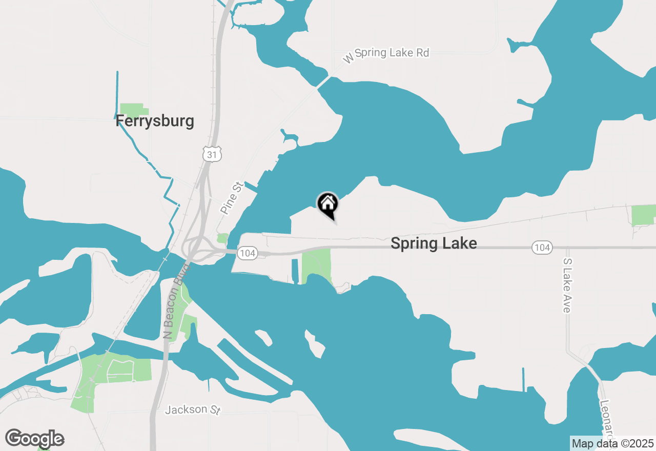 Map of 201 Rex Street, Spring Lake, MI 49456