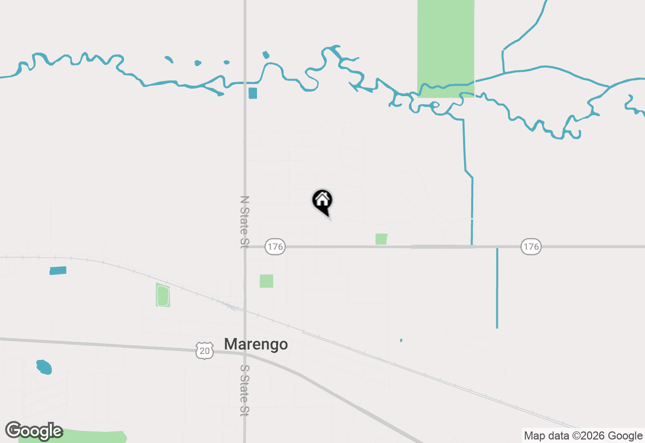 Map of 607 2nd Avenue, Marengo, IL 60152