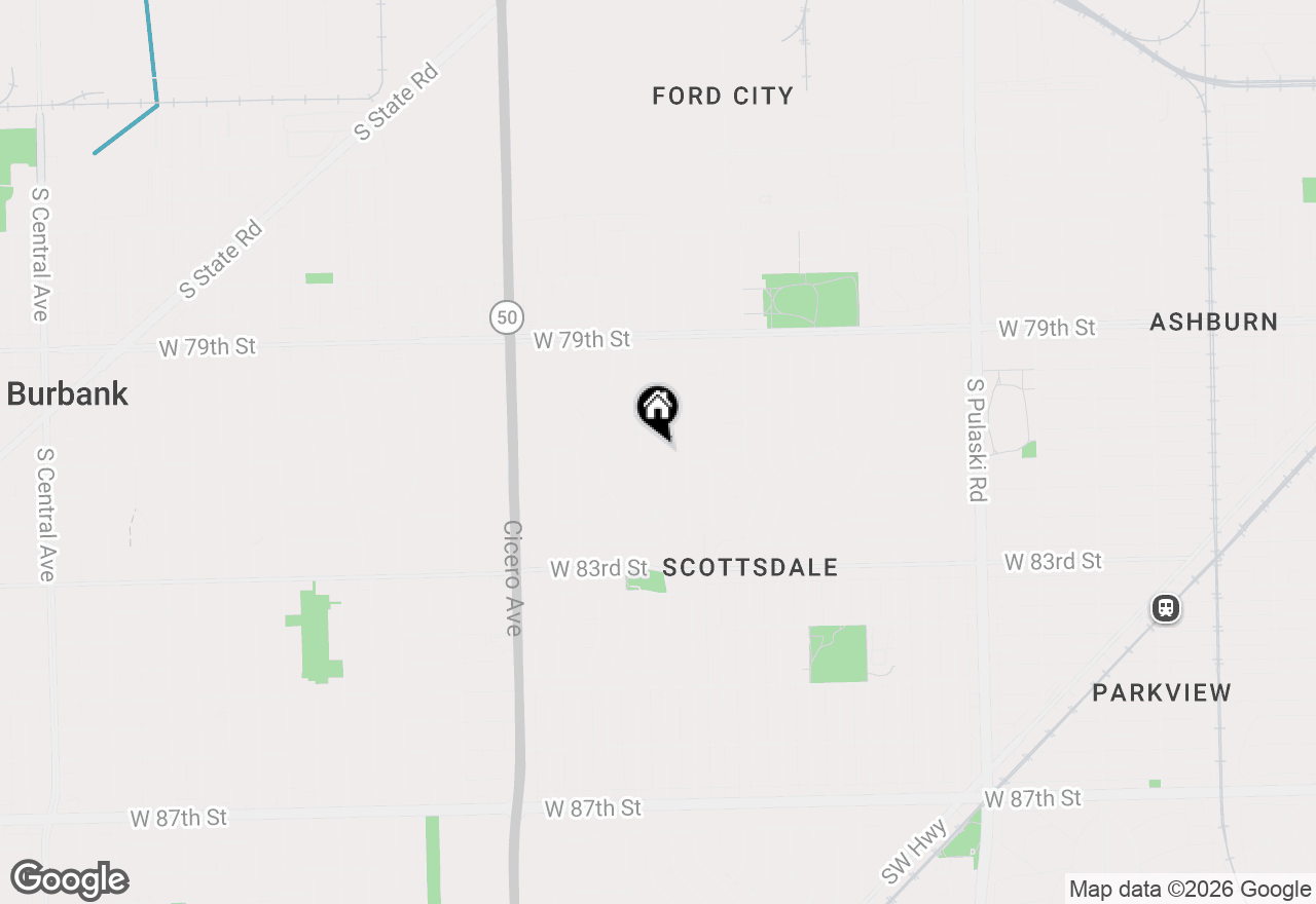 Map of 8060 S Kolmar Avenue, Chicago, IL 60652