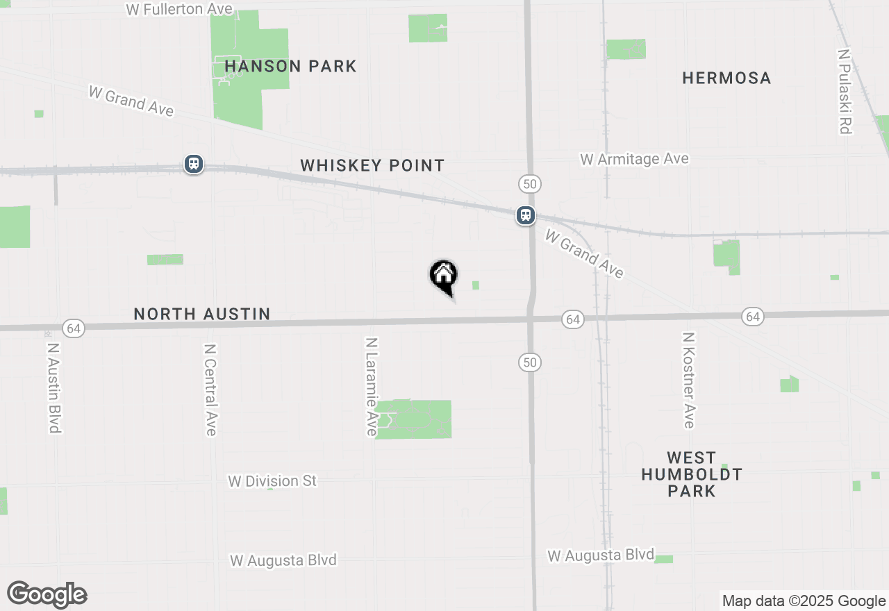 Map of 5007 W Concord Place, Chicago, IL 60639
