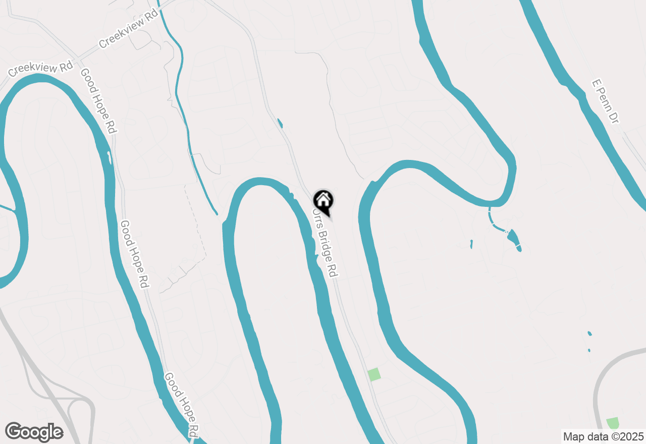 Map of 528 Orrs Bridge Road, Camp Hill, PA 17011