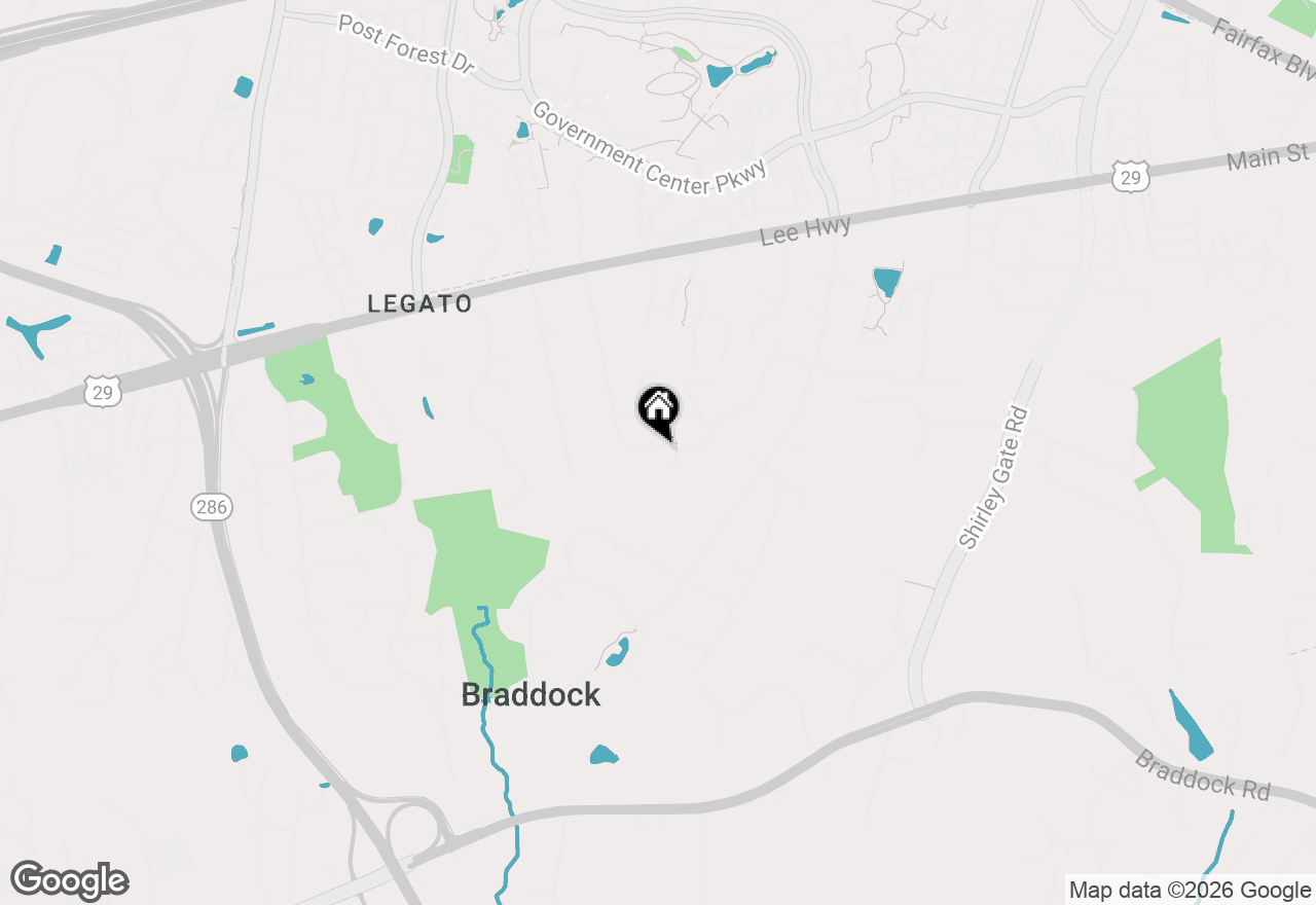 Map of 4746 Holly Avenue, Fairfax, VA 22030
