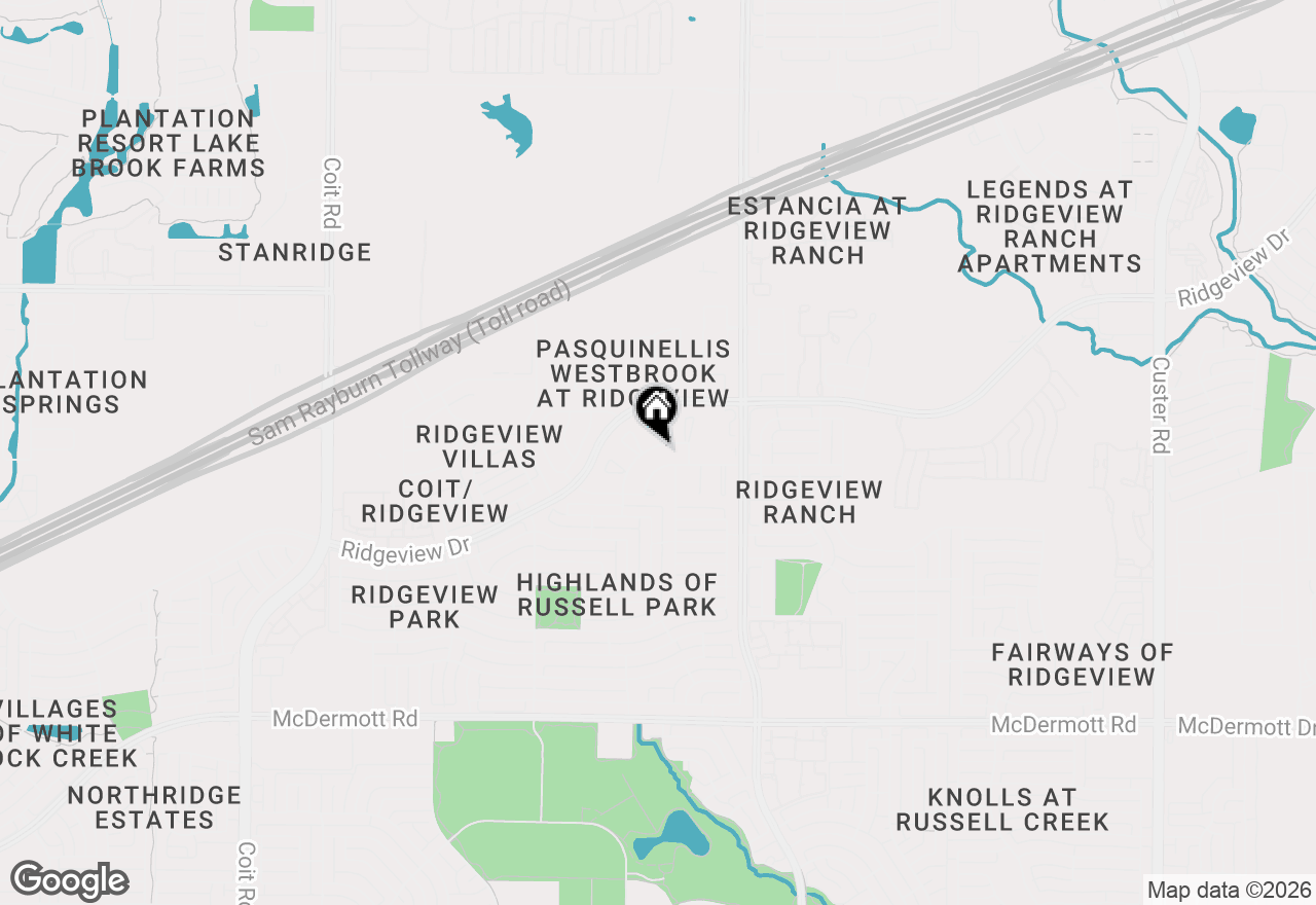 Map of 3124 Deleon Drive, Plano, TX 75025
