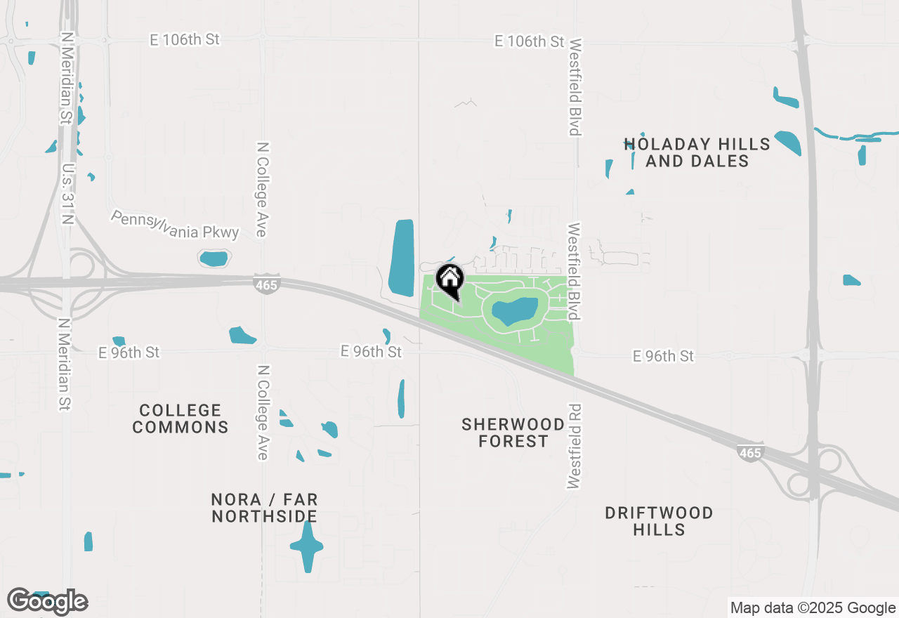 Map of 1120 Falcon Ridge, Carmel, IN 46280
