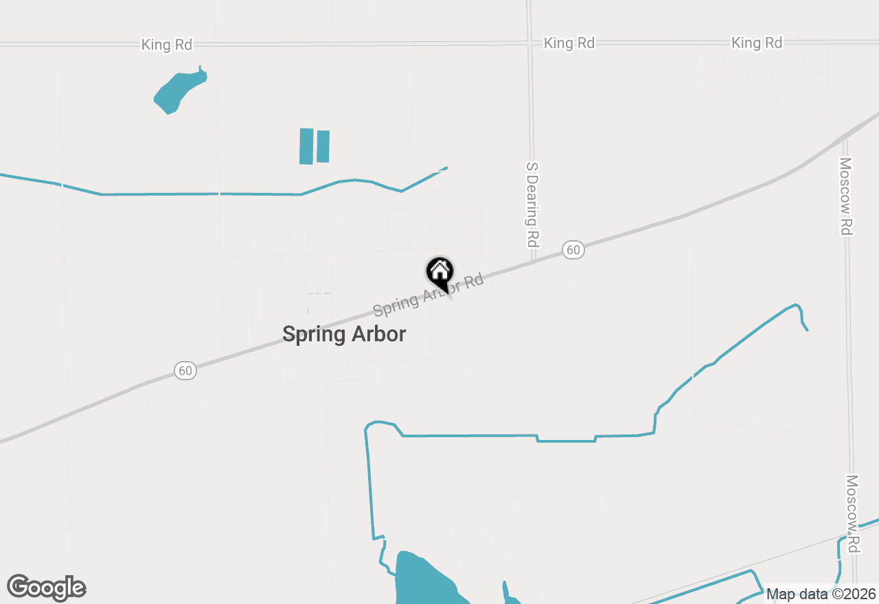 Map of 329 E Main Street, Spring Arbor, MI 49283