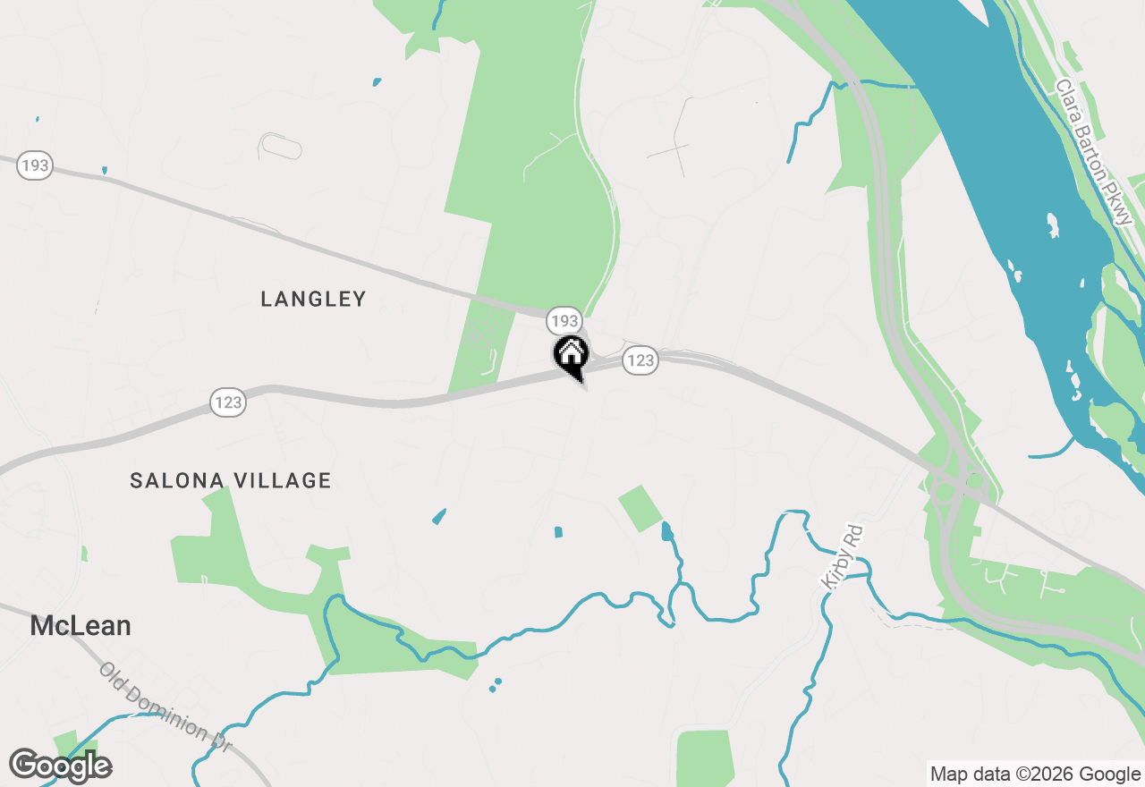 Map of 1204 Potomac School Road, Mclean, VA 22101