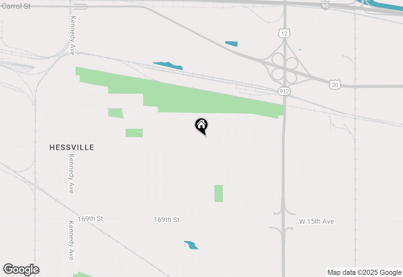 Map of 3515 164th Street, Hammond, IN 46323