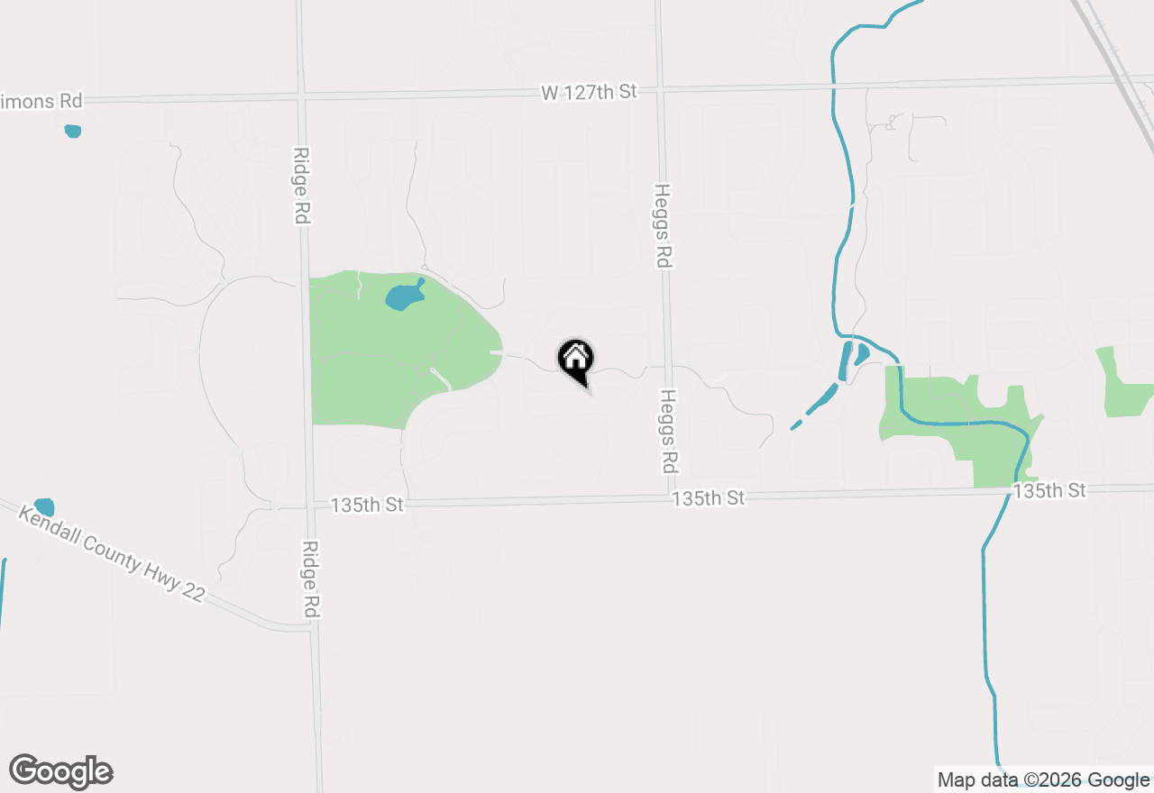 Map of 26301 Whispering Woods Circle, Plainfield, IL 60585