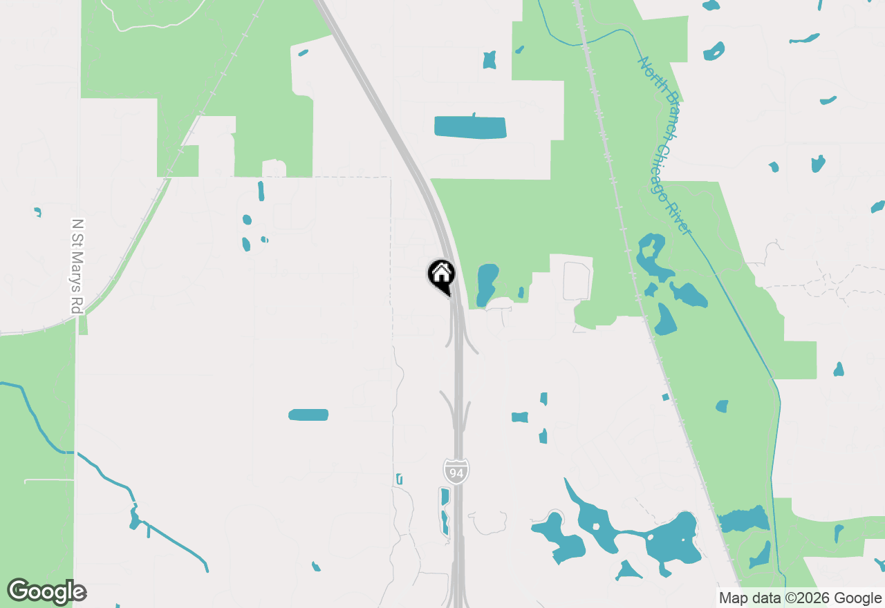 Map of 13844 Mettawa Lane, Mettawa, IL 60045