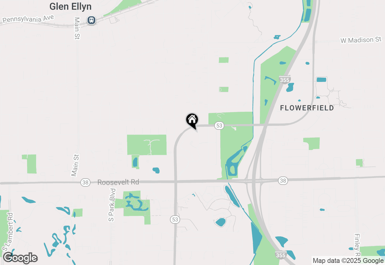 Map of 138 Tanglewood Drive, Glen Ellyn, IL 60137