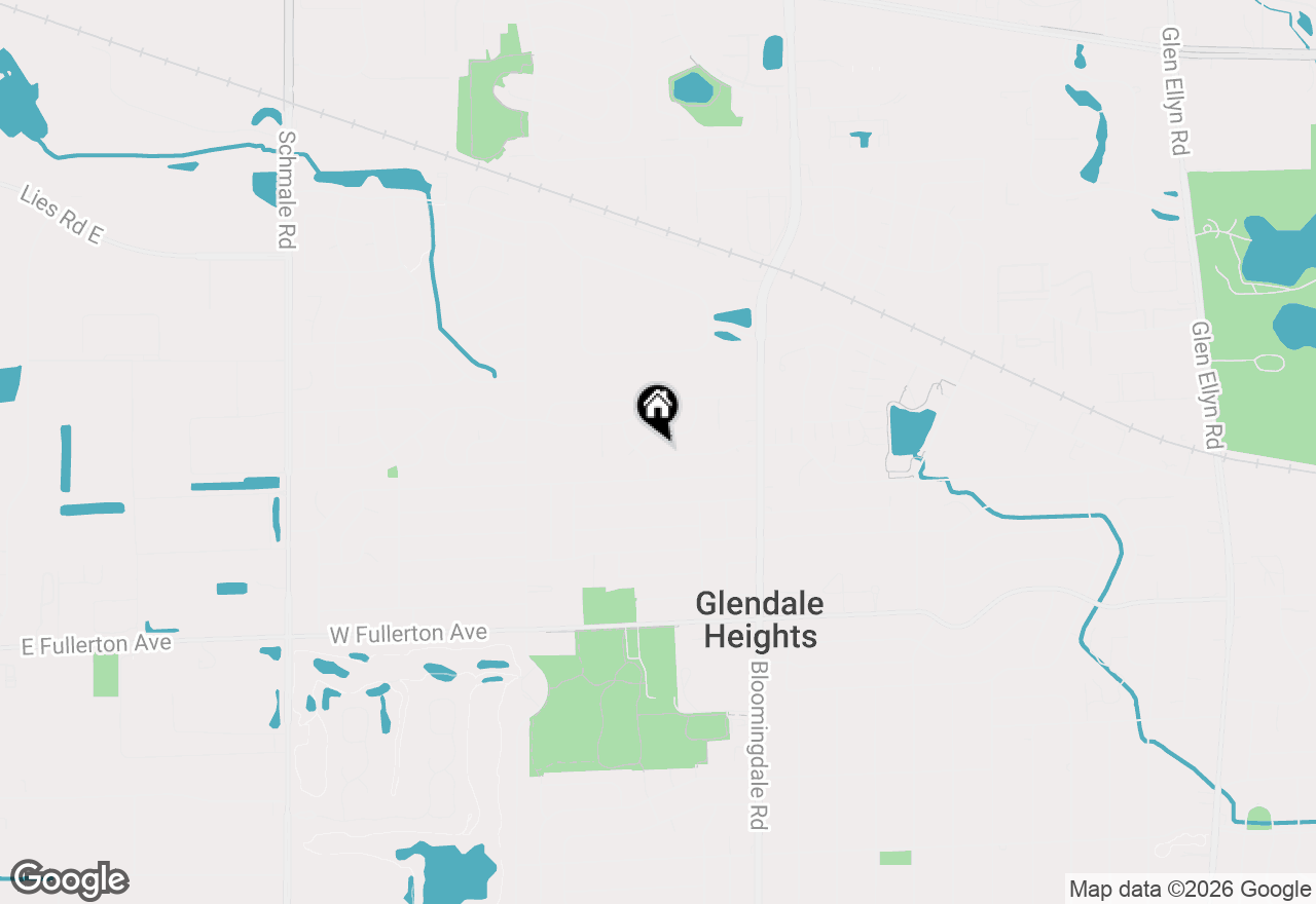 Map of 112 Placid Avenue, Glendale Heights, IL 60139