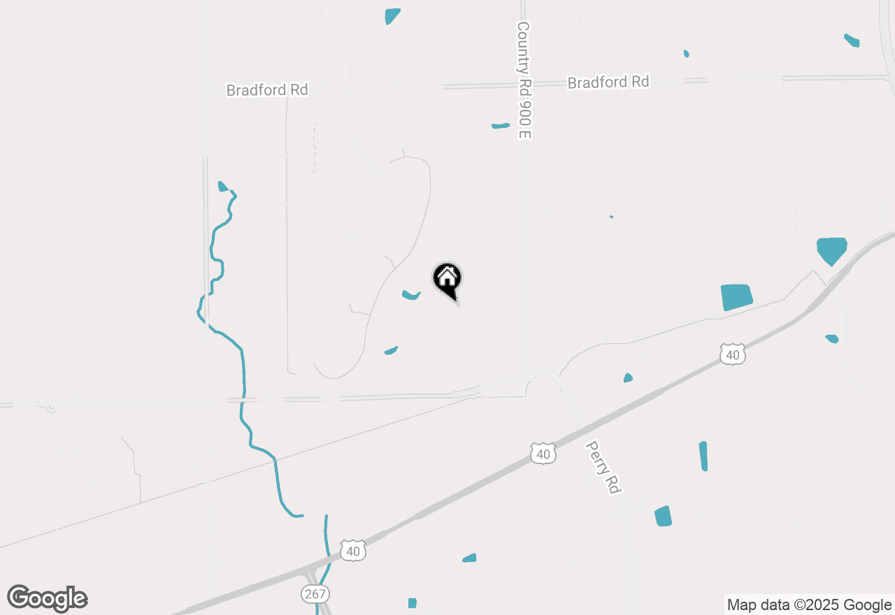 Map of 2724 Glade Avenue, Plainfield, IN 46168