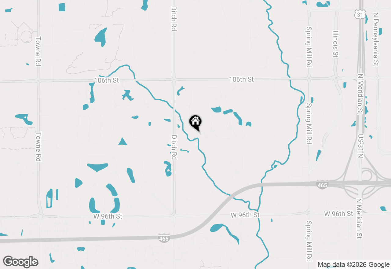 Map of 1122 Laurelwood, Carmel, IN 46032